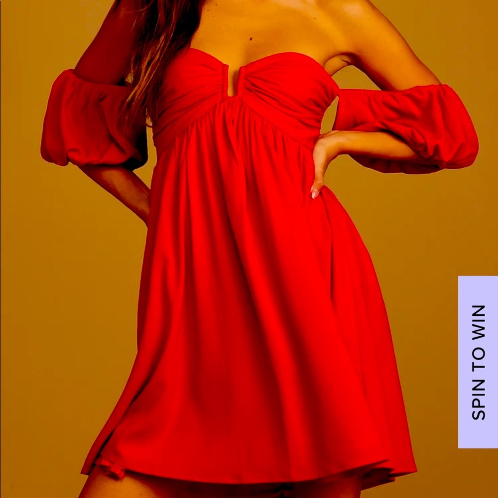 Lulu’s red dress